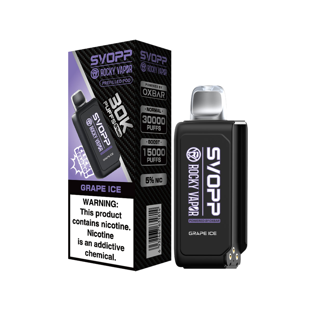 Svopp Rocky Vapor 30k