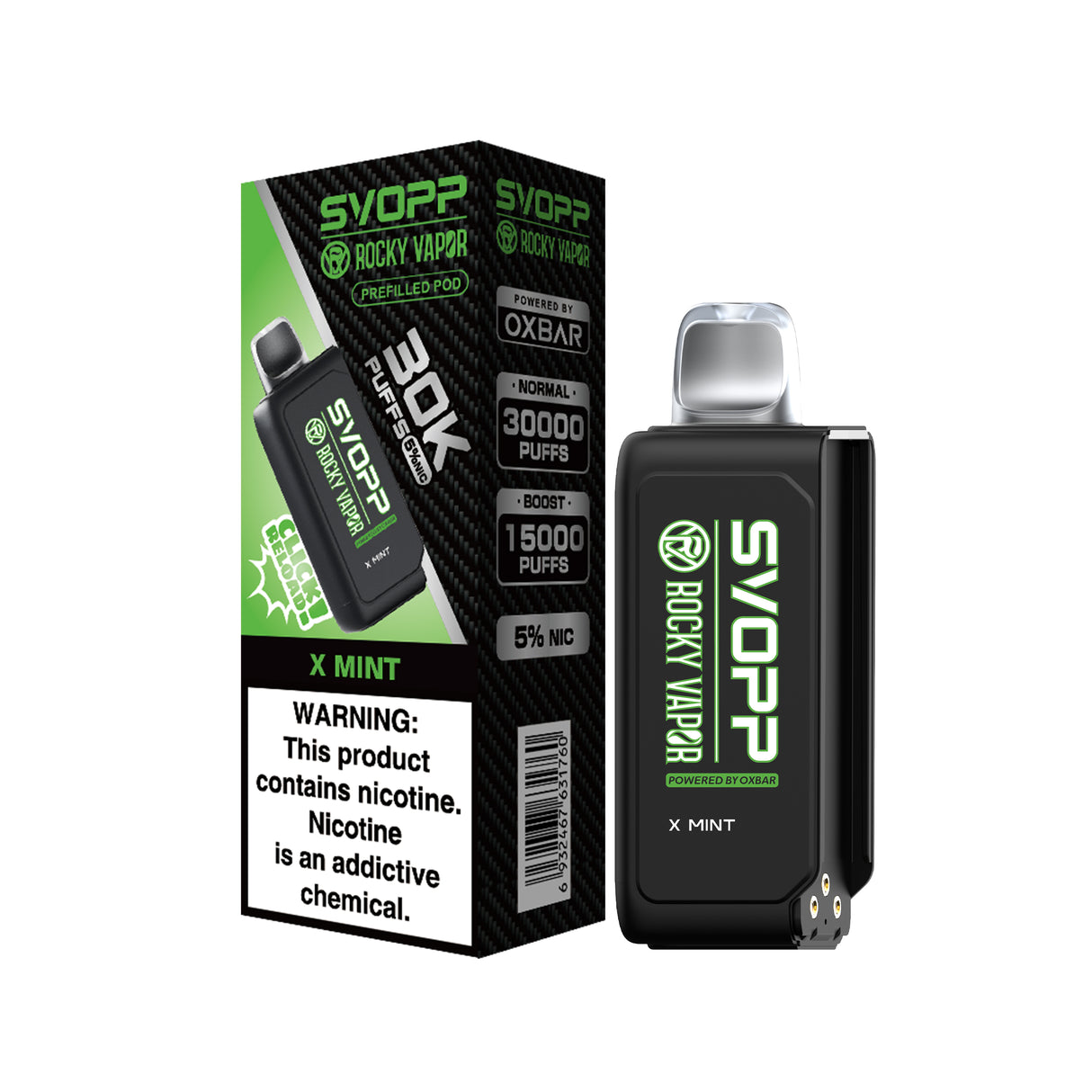 Svopp Rocky Vapor 30k